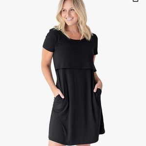 Kindred Bravely Eleanora Ultra Soft Maternity & Nursing Nightgown & Lounge Dress